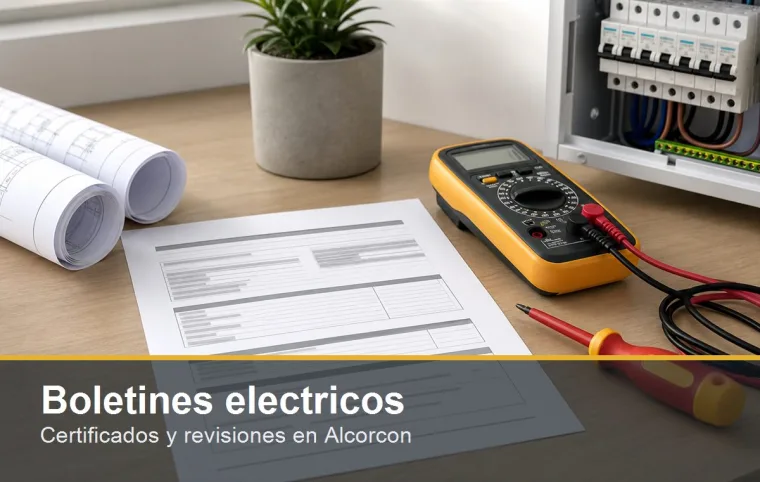 Boletines electricos en Alcorcon